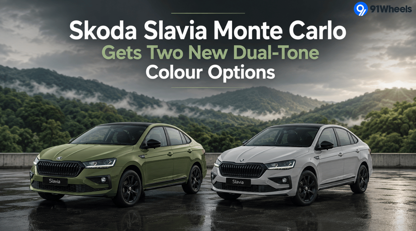 Skoda Slavia Monte Carlo Gets Two New Dual-Tone Colour Options
